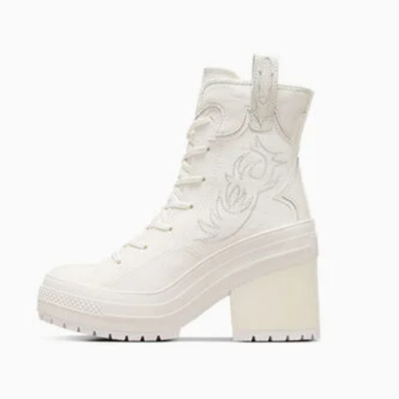 Converse Women's Chuck 70 De Luxe Heel Western Embroidered. 7.5 - Picture 9 of 15